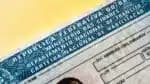 October 4, 2020, Brazil. In this photo illustration the close-up detail of the Carteira Nacional de Habilitação of Brazil (CNH)