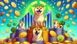 Memecoins sobem após crash: ferramenta promete lucros com criptoativos